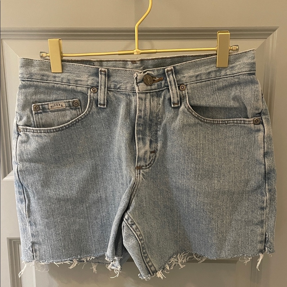 Vintage riders Light Blue Denim Cutoff Shorts